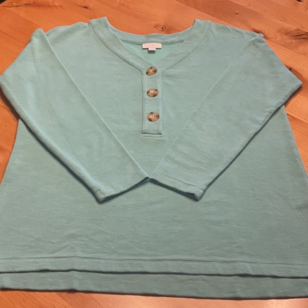 J.Jill Size Small, Henley Tunic Top. Super soft and stretchy.